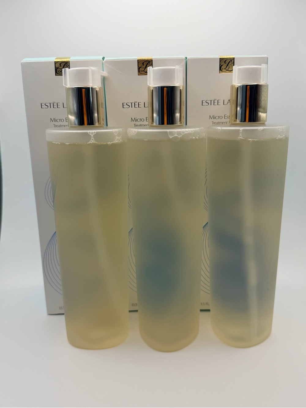 Estée Lauder Micro Essence Treatment Lotion NEW 13.5oz Lot of 3 - Picture 7 of 7
